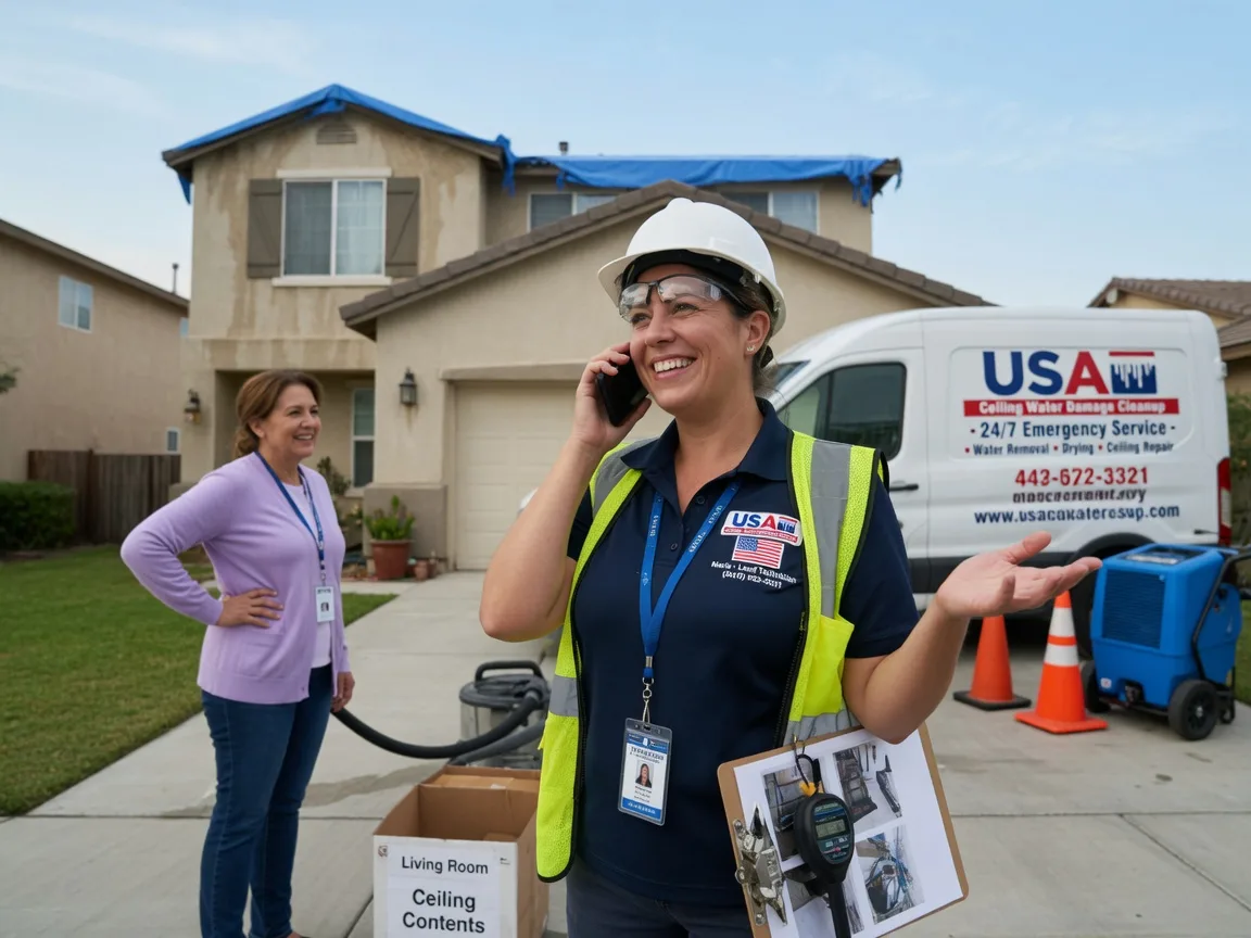 Ceiling Water Damage Restoration Ione, OR FAQs